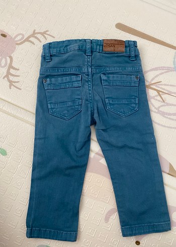 Erkek Çocuk Mavi Denim Pantolon - Görsel 2