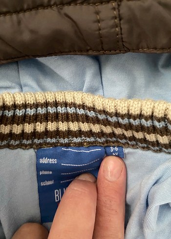 Kapüşonlu Örme Kollu Erkek Çocuk Mont - Görsel 4