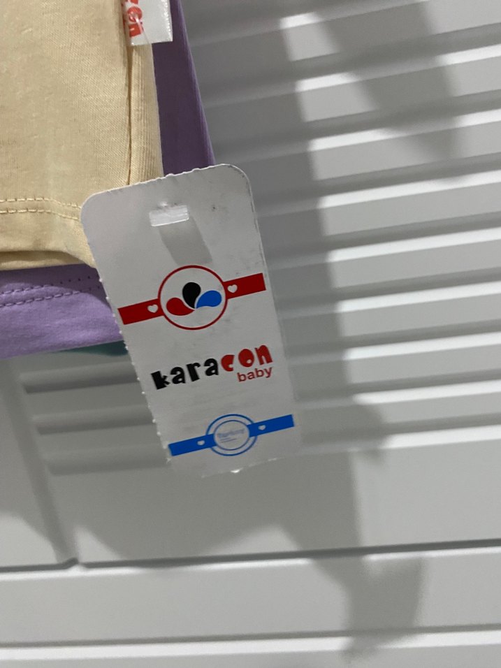 Pastel Renkli Baskılı Çocuk şortlu takım - Görsel 3