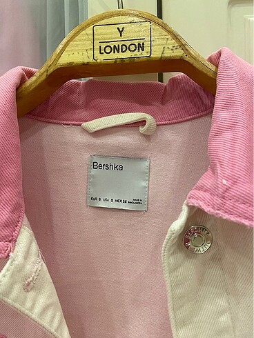 s Beden pembe Renk Bershka ceket