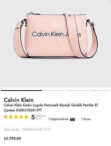 Beden calvin klein çanta