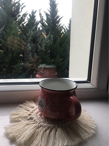 Bardak Altlığı Makrome