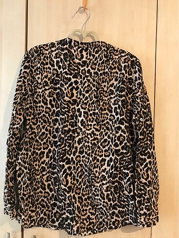 l Beden Gömlek leopar