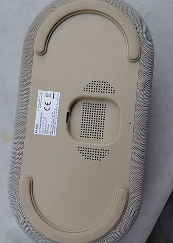 Bej RANGE-SMART kablosuz şarjlı hoparlör - Görsel 5