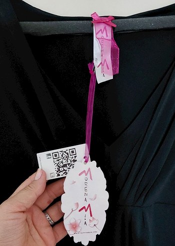 Siyah V Yaka Midi Triko Elbise - Görsel 7