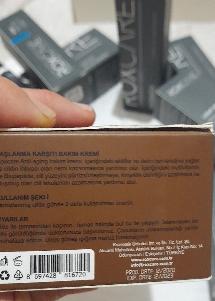 Yaşlanmaya karşıtı  bakım kremi - Görsel 4