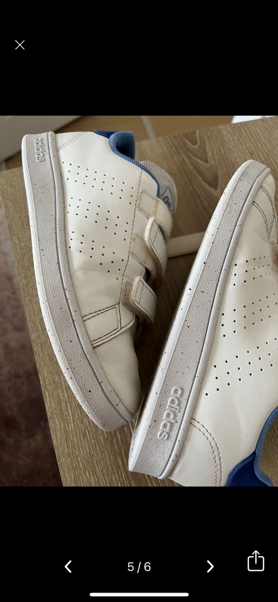 Beyaz adidas ayakkabı - Görsel 2