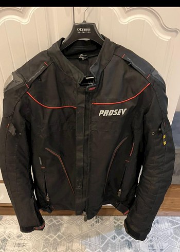 2xl Beden siyah Renk Prosev Marka Erkek Motorcu Montu