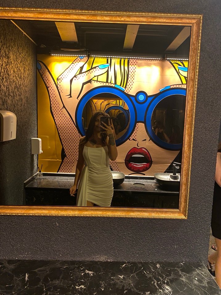 Askısız, Uzun Beyaz Mini elbise sırt ip bağlamalı - Görsel 2