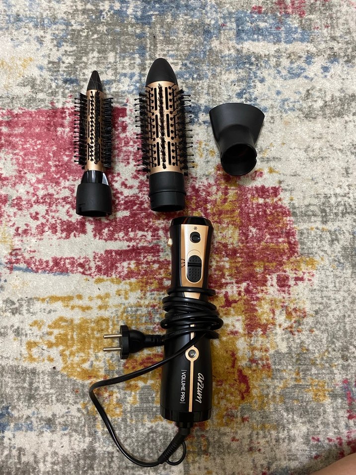 ARZUM volume pro hava üflemeli saç şekillendirici 3 başlıklı - Görsel 2