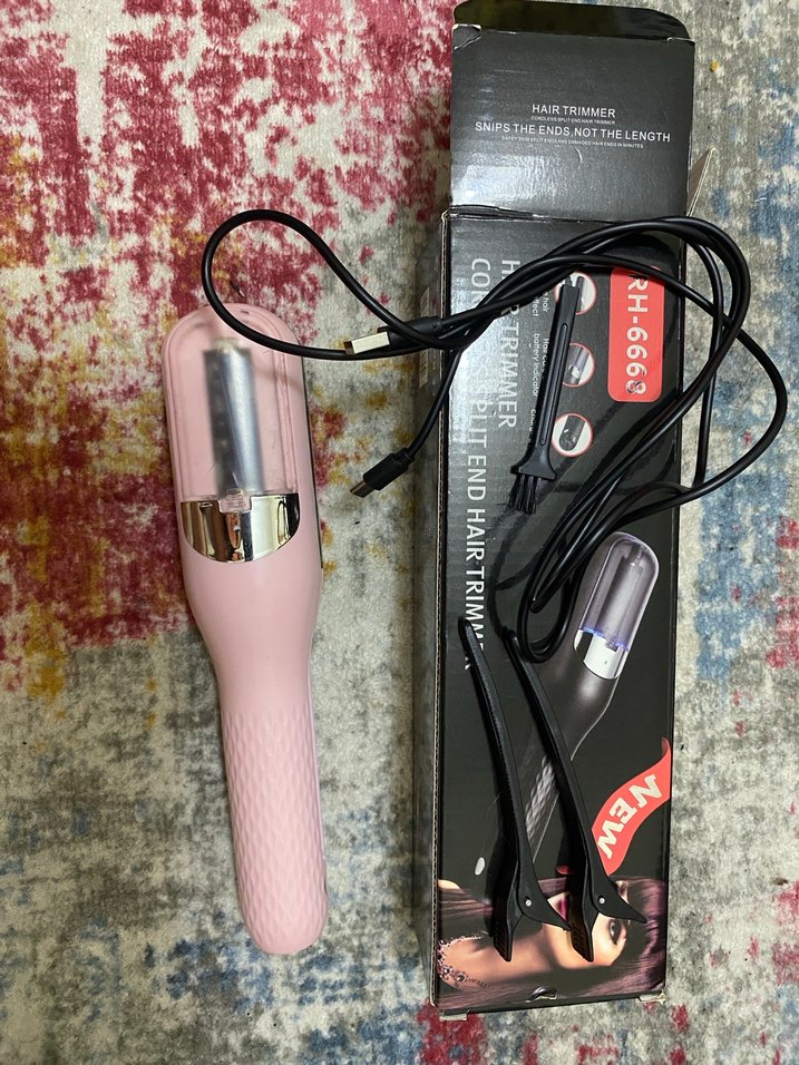 Şarjlı Saç Kesim ve Kırık Alma Makinesi - Görsel 2