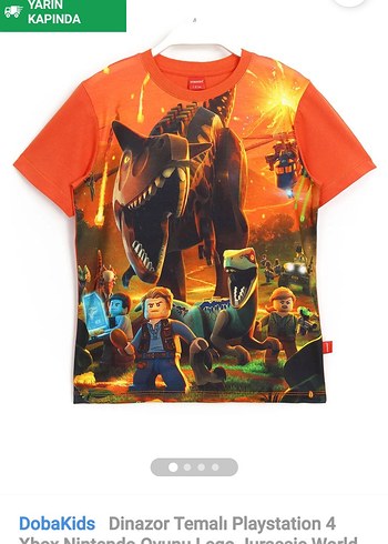 Lego jurassic tisort