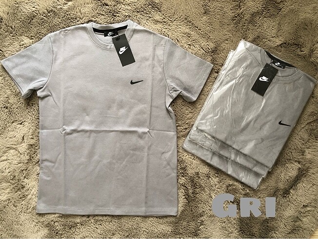 Nike gri unisex tişört