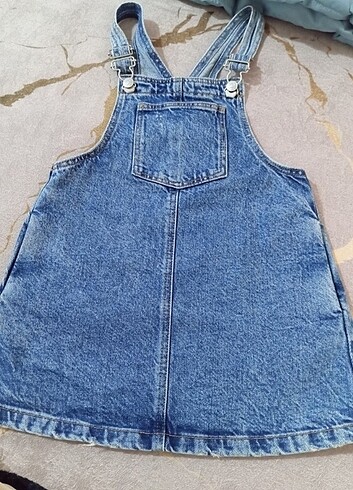 Kız bebek etekli tulum 