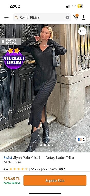TRİKO ELBİSE (açıklamayı okuyunuz)