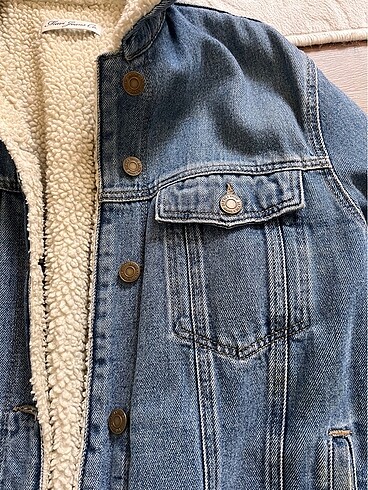 s Beden mavi Renk Mavi jeans ceket mont