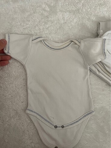 Kısa kollu bebek zıbın 8 adet - Görsel 2