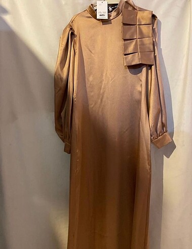 Saten abiye elbise - Görsel 2