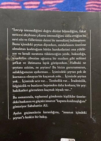 İçimizdeki Şeytan - Sabahattin Ali Roman