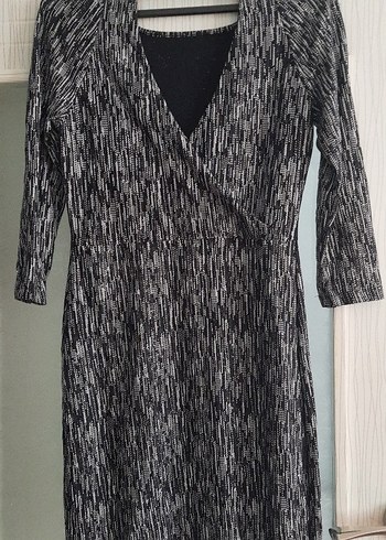 Gri Midi Abiye Elbise - Görsel 4