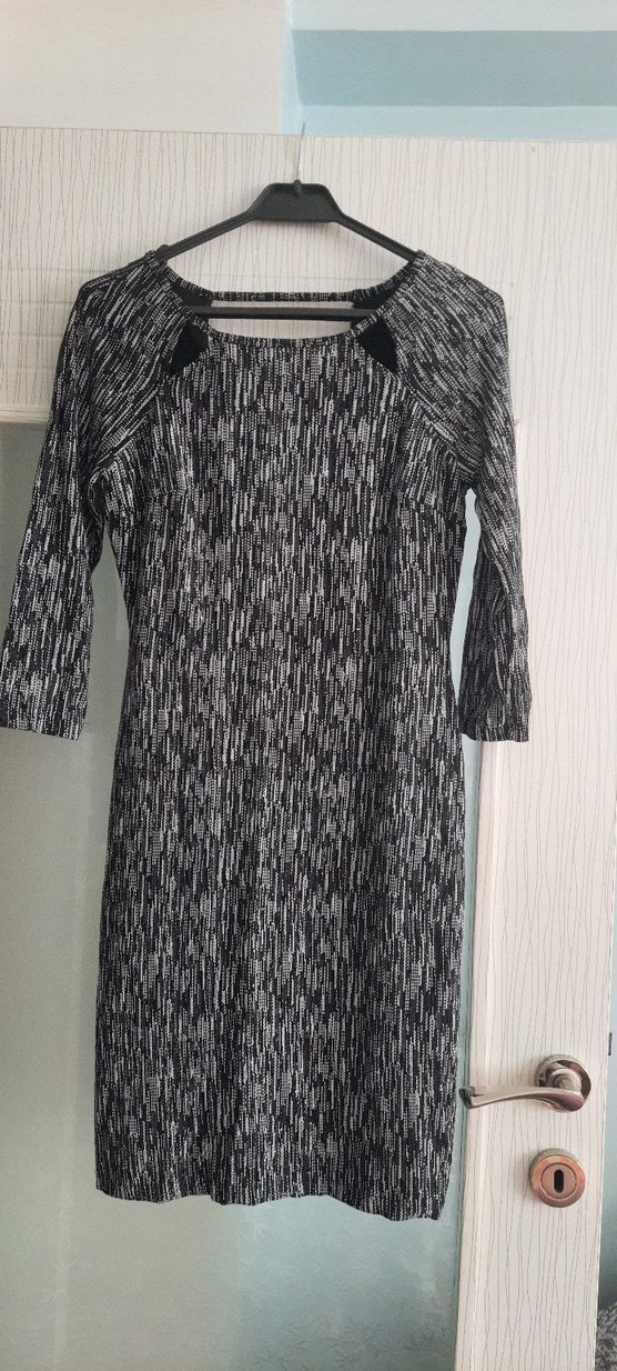 Gri Midi Abiye Elbise - Görsel 3