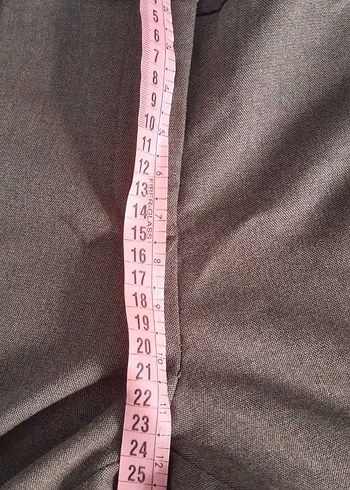 Kahverengi Kemerli Kadın Kumaş Pantolon - Görsel 4