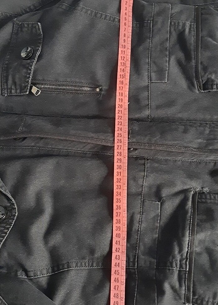 Kapşonlu mont - Görsel 2