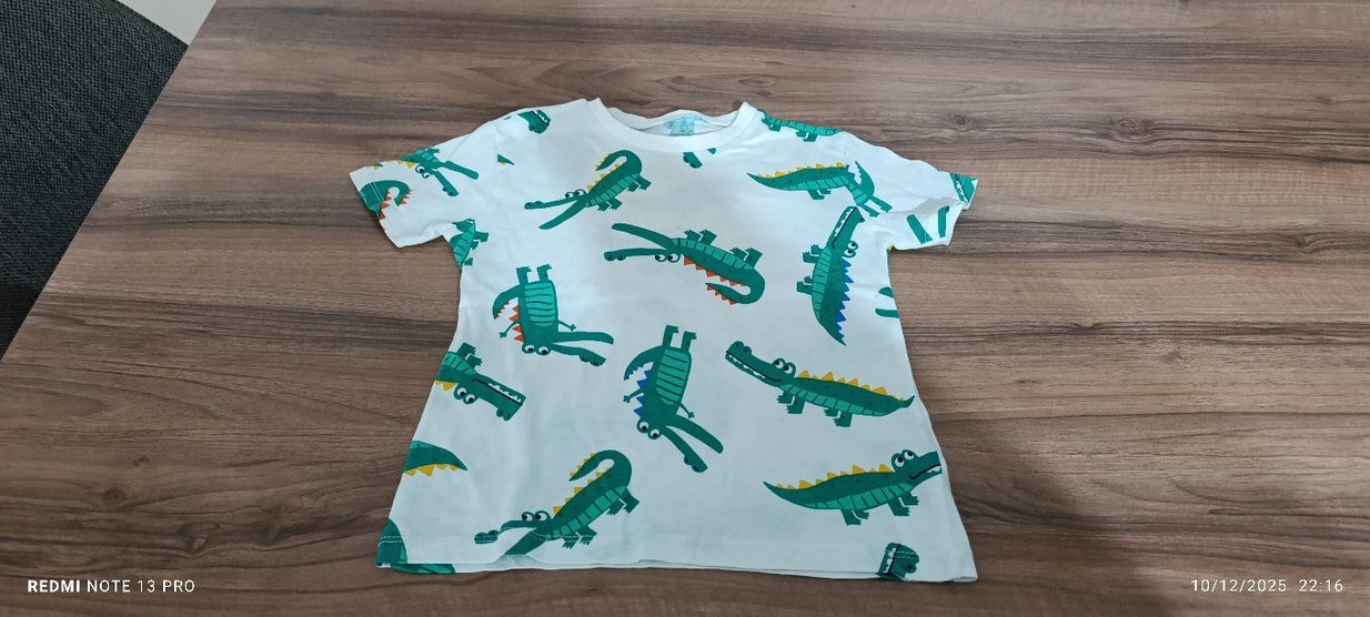 Renkli Baskılı Erkek Çocuk Tişörtü - Görsel 2