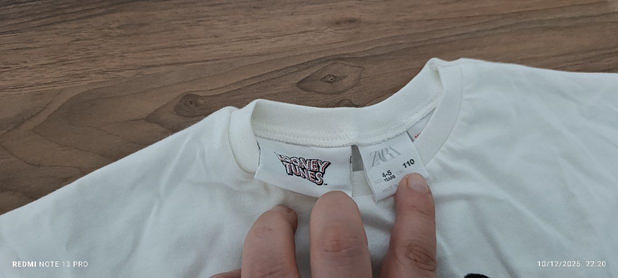 Baskılı Beyaz erkek Çocuk Tişörtü - Görsel 3