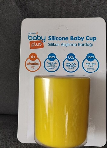 Baby Plus Silikon Bardak
