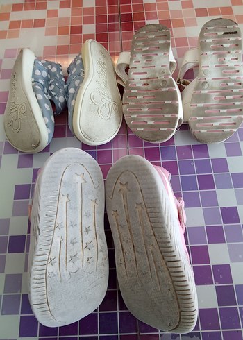 Çocuk ayakkabısı üç adet - Görsel 9