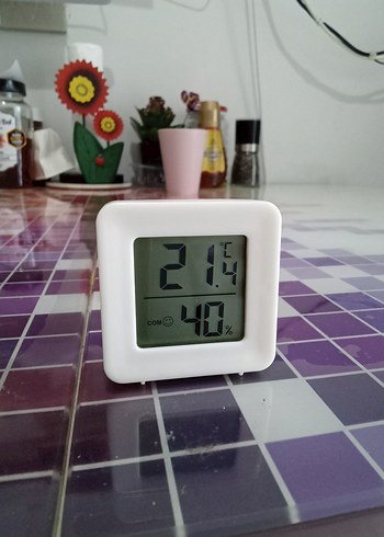 Dijital Termometre Nem ve Sıcaklık Ölçer - Görsel 3