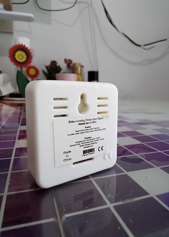 Dijital Termometre Nem ve Sıcaklık Ölçer - Görsel 7