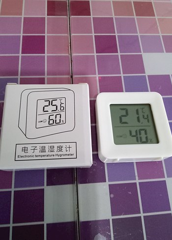 Dijital Termometre Nem ve Sıcaklık Ölçer - Görsel 5