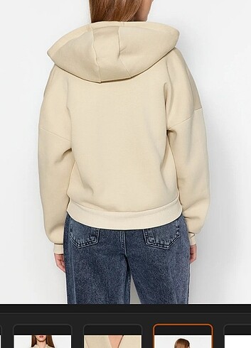 Trendyol & Milla Bej Sweatshirt