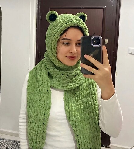 Alize Puffy Kurbağa Atkı