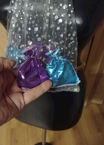 Parlak Kırmızı Drapeli Düğün Aksesuarı - Görsel 7