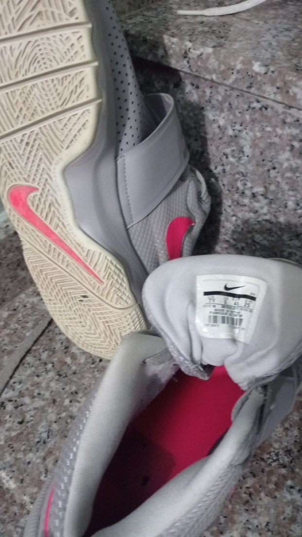 Nike Kadın Gri Spor Ayakkabı Velcro - Görsel 2