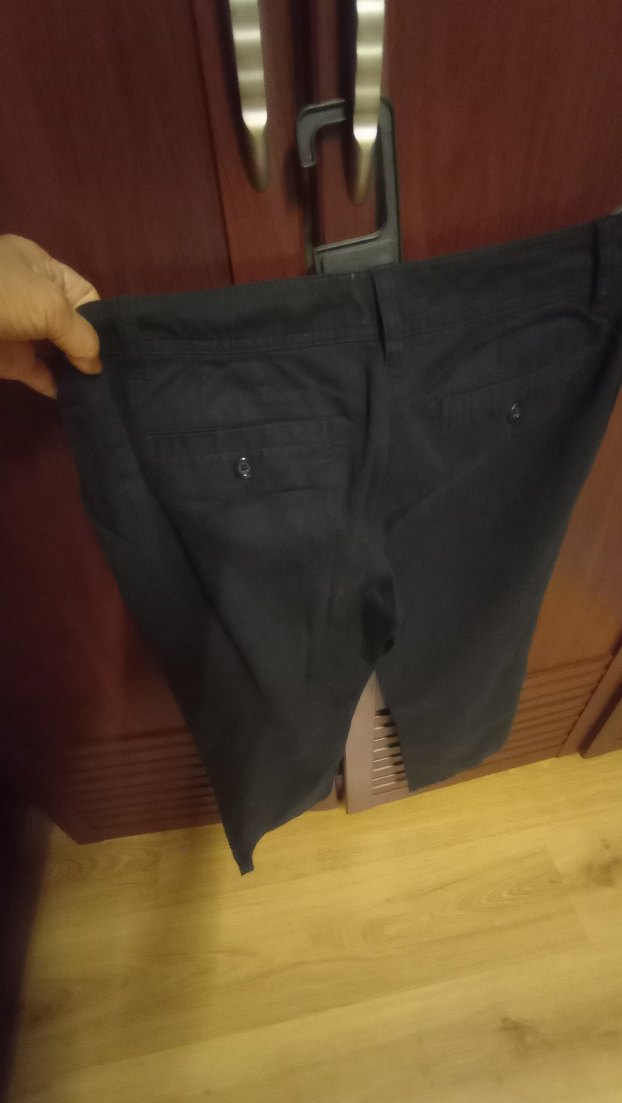 siyah yazlık
 Kumaş Pantolon, çok şık duruşu var temiz ürün - Görsel 3