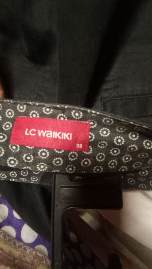 siyah yazlık
 Kumaş Pantolon, çok şık duruşu var temiz ürün - Görsel 4