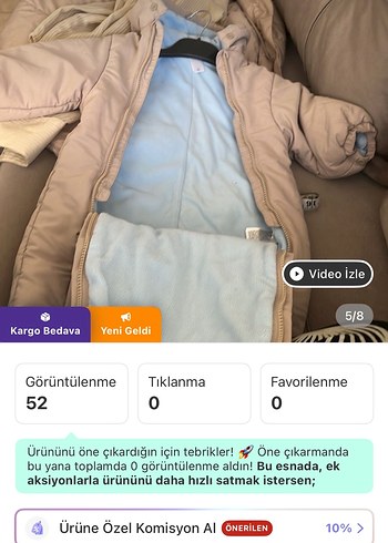 Astronot bebek tulum - Görsel 5