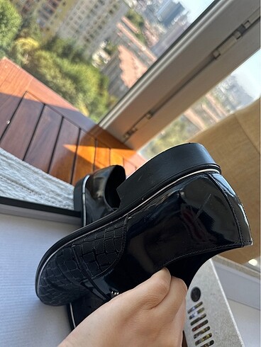 41 Beden siyah Renk Rugan erkek ayakkabı