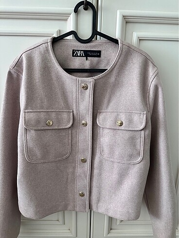 Zara pembe ceket - Görsel 2