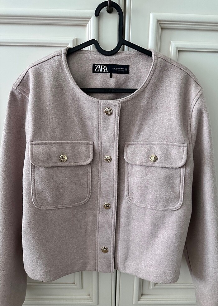 Zara pembe ceket - Görsel 2