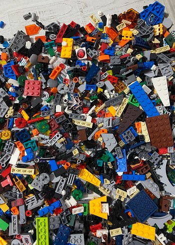 Lego Karışık Blok Parçaları - Görsel 4