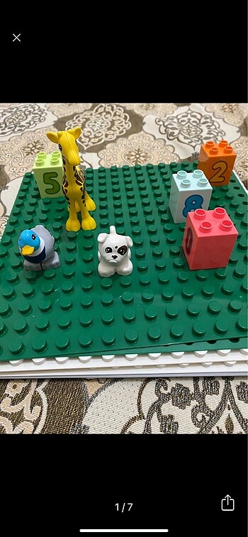 Lego Duplo 25x25cm zemin-plaka-taban
