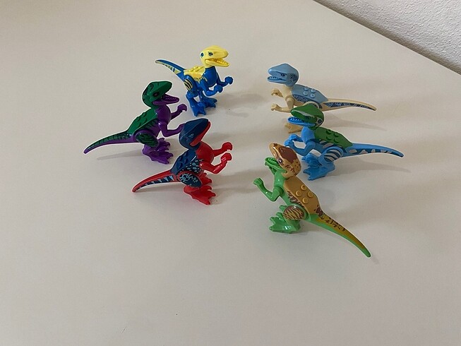 Diğer Lego Classic uyumlu dinozor Velociraptor