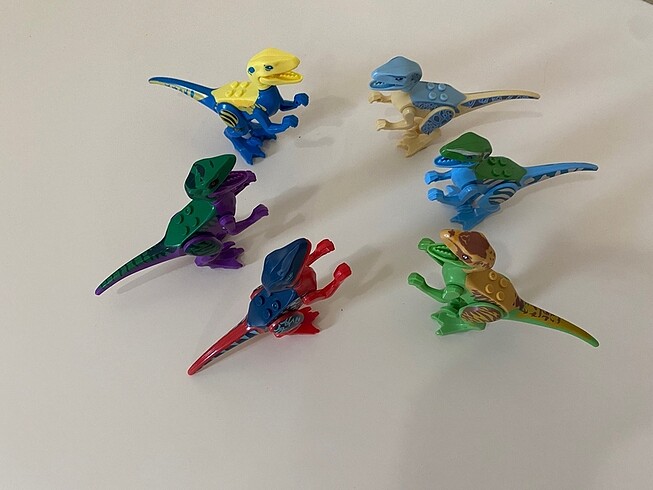 Lego Classic uyumlu dinozor Velociraptor