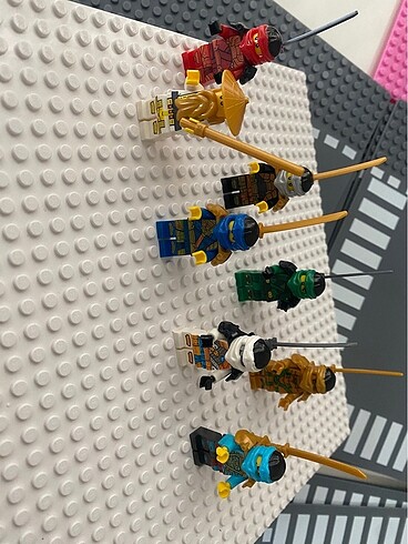 Lego ninjago minifigür seti