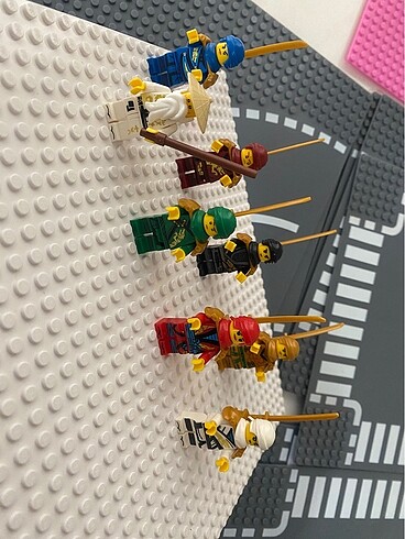 Lego ninjago minifigür seti